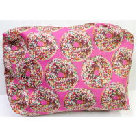 Cosmetic/Toiletry/Pencil Case- Large Doughnuts